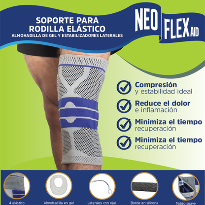 Rodillera de Compresión para Soporte de Rodilla
