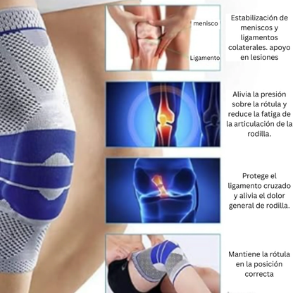 Rodillera de Compresión para Soporte de Rodilla
